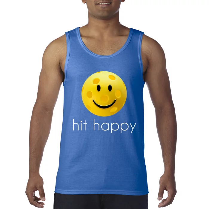 Hit Happy Pickleball Gift Tank Top