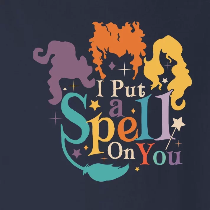 Halloween Hocus Pocus I Put A Spell On You Sanderson Sisters Toddler Long Sleeve Shirt