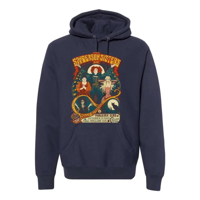 Halloween Hocus Pocus Sanderson Sisters Premium Hoodie