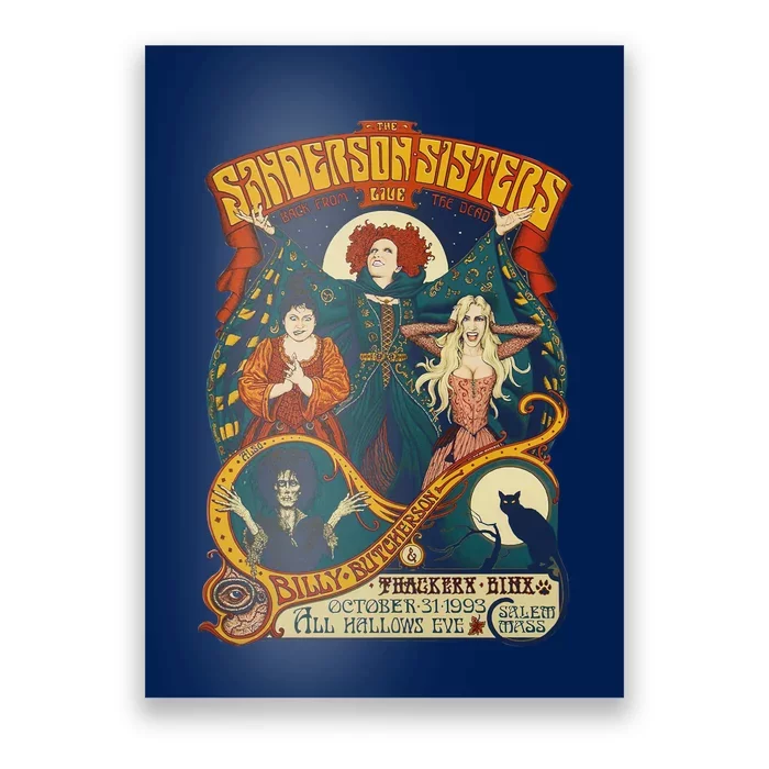 Halloween Hocus Pocus Sanderson Sisters Poster