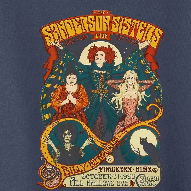 Halloween Hocus Pocus Sanderson Sisters Toddler T-Shirt