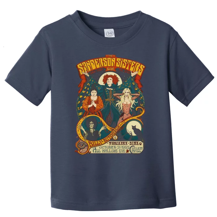 Halloween Hocus Pocus Sanderson Sisters Toddler T-Shirt