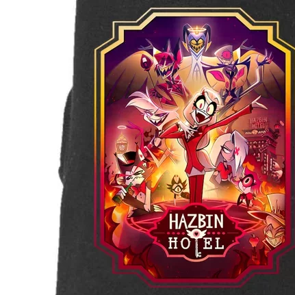 Hazbin Hotel Poster Art Doggie 3-End Fleece Hoodie