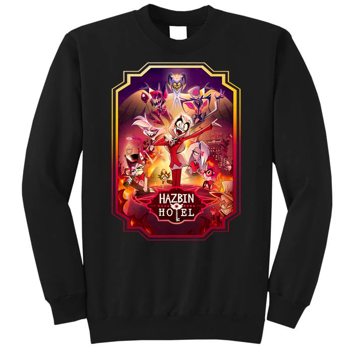 Hazbin Hotel Poster Art Tall Sweatshirt