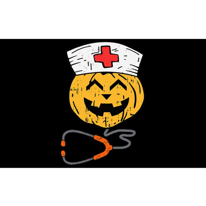 Happy Halloween Pumpkin Nurse Nursing Funny Halloween nurse Bumper Sticker