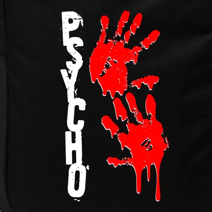 Halloween Horror Psycho Hand Prints Impact Tech Backpack