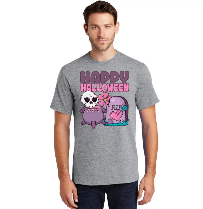 Happy Halloween Pink Cute Tall T-Shirt