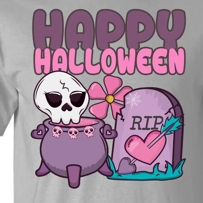 Happy Halloween Pink Cute Tall T-Shirt