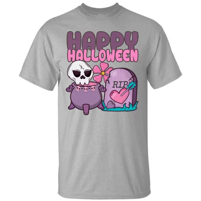 Happy Halloween Pink Cute Tall T-Shirt