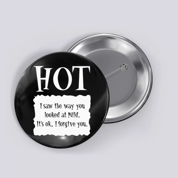 HOT Hot Packet Halloween Taco Costume Button