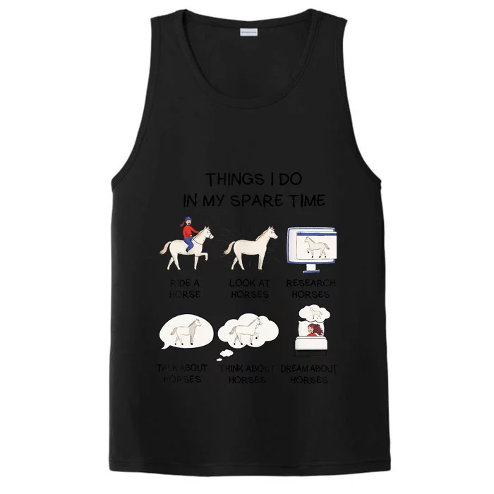 Horse Horse Riding Performance Tank