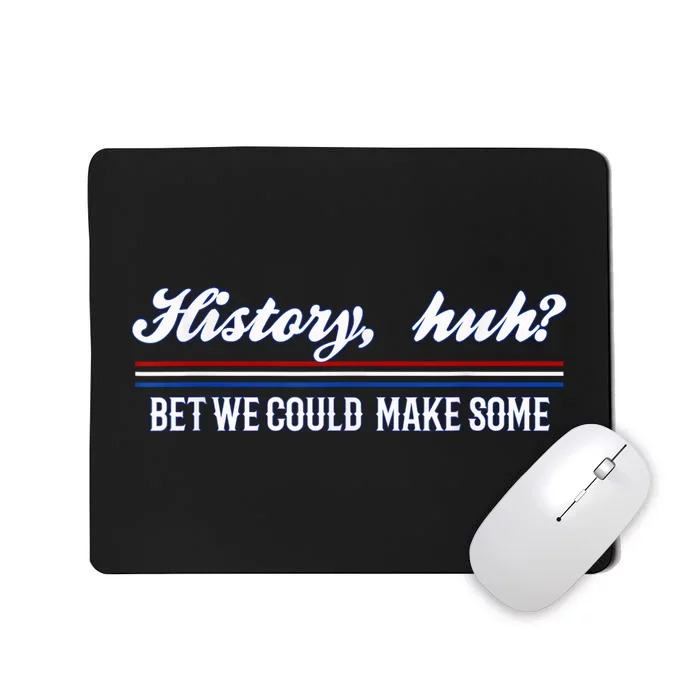 History Huh | Red White And Royal Blue Mousepad