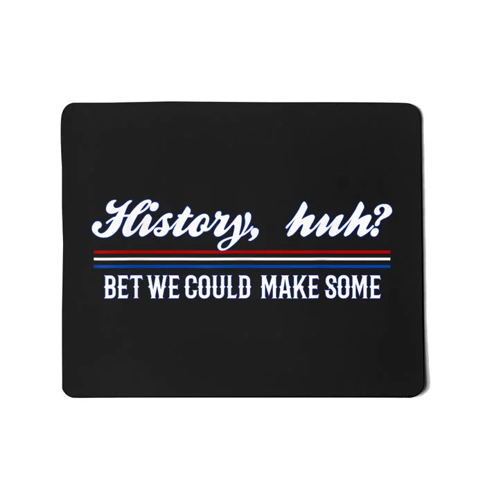 History Huh | Red White And Royal Blue Mousepad