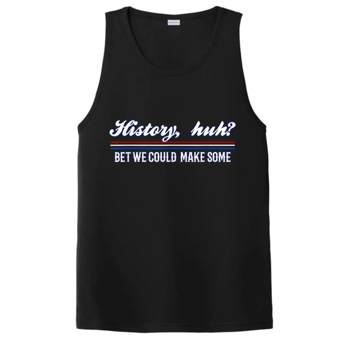 History Huh | Red White And Royal Blue Performance Tank