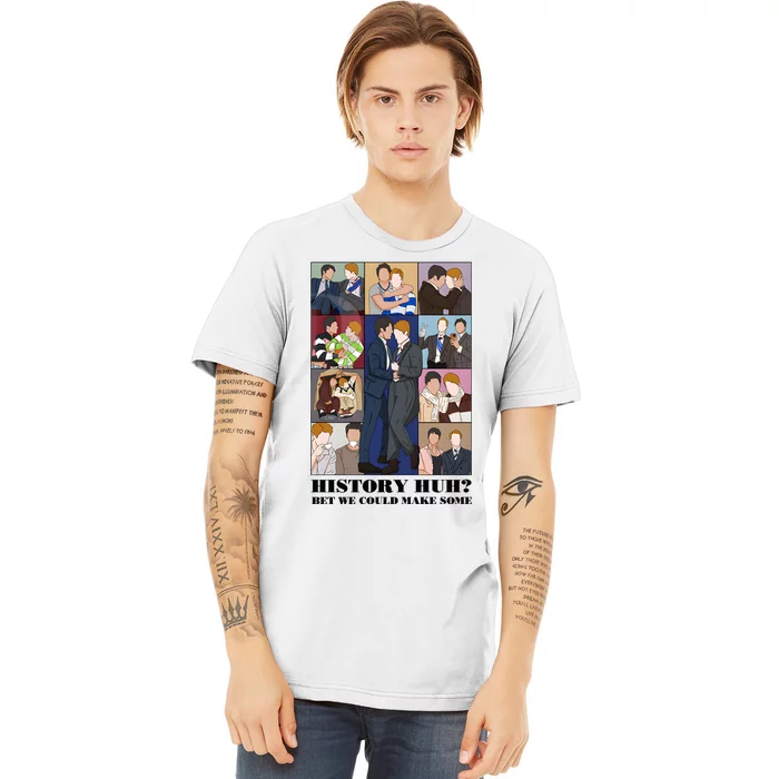 History Huh Red White And Royal Blue Premium T-Shirt