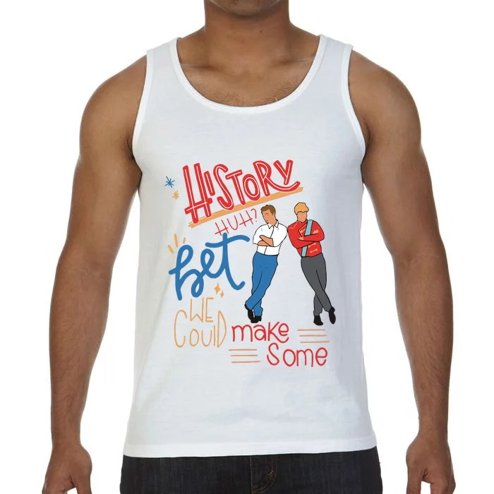 History Huh Red White And Royal Blue Comfort Colors® Tank Top