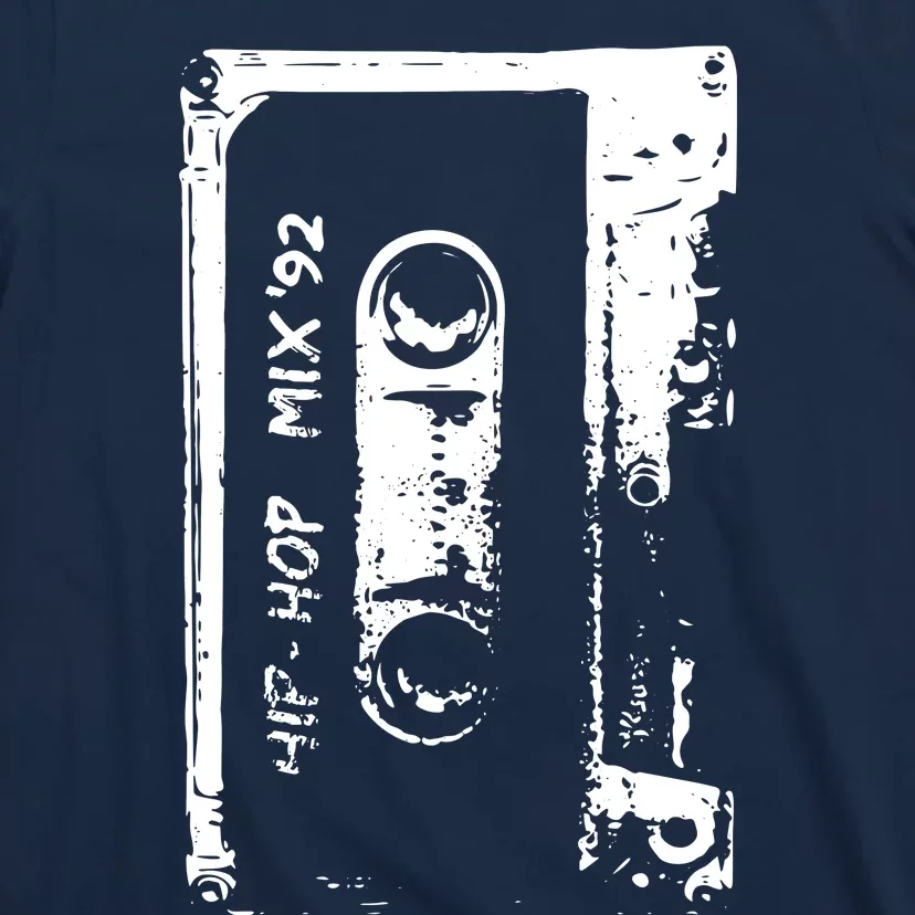 Hip Hop Rap Mixtape Cassette DJ Retro 90s T-Shirt