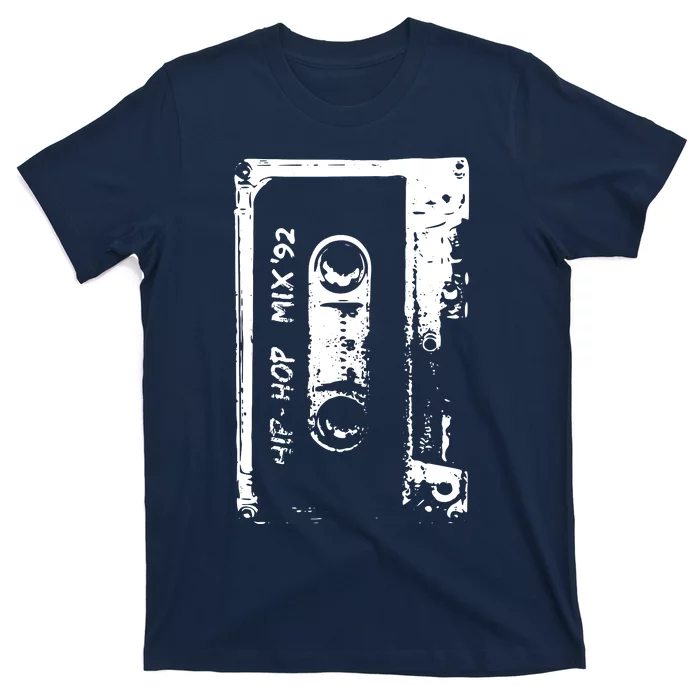 Hip Hop Rap Mixtape Cassette DJ Retro 90s T-Shirt