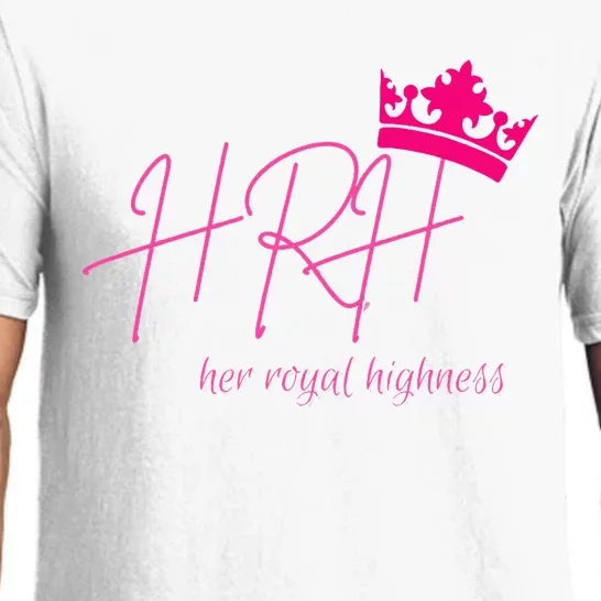 Hrh Her Royal Highness Pink Tiara Pajama Set