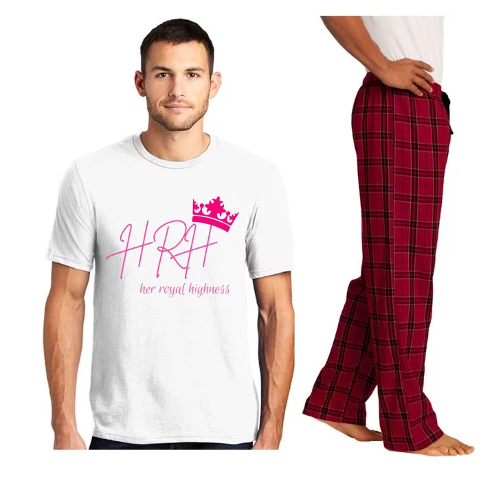 Hrh Her Royal Highness Pink Tiara Pajama Set