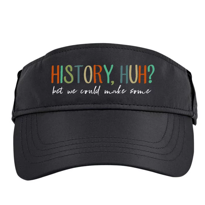 History Huh Red White And Royal Blue Adult Drive Performance Visor