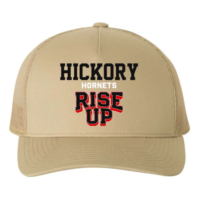 Hickory Hornets Rise Up Hs Yupoong Adult 5-Panel Trucker Hat