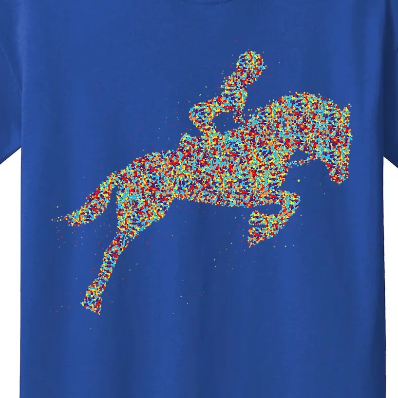 Horse Horseback Riding Women Kids T-Shirt