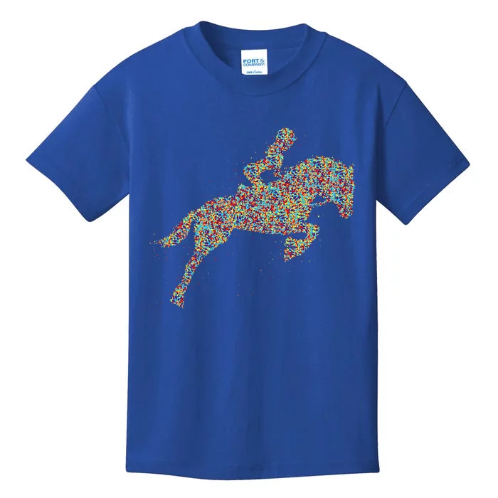 Horse Horseback Riding Women Kids T-Shirt