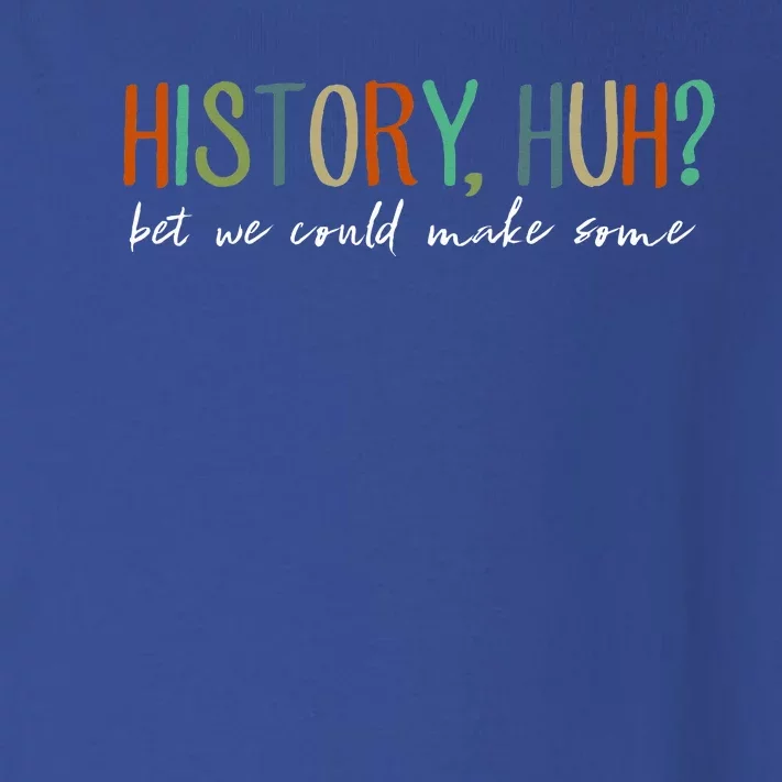 History Huh Red White And Royal Blue Toddler Long Sleeve Shirt