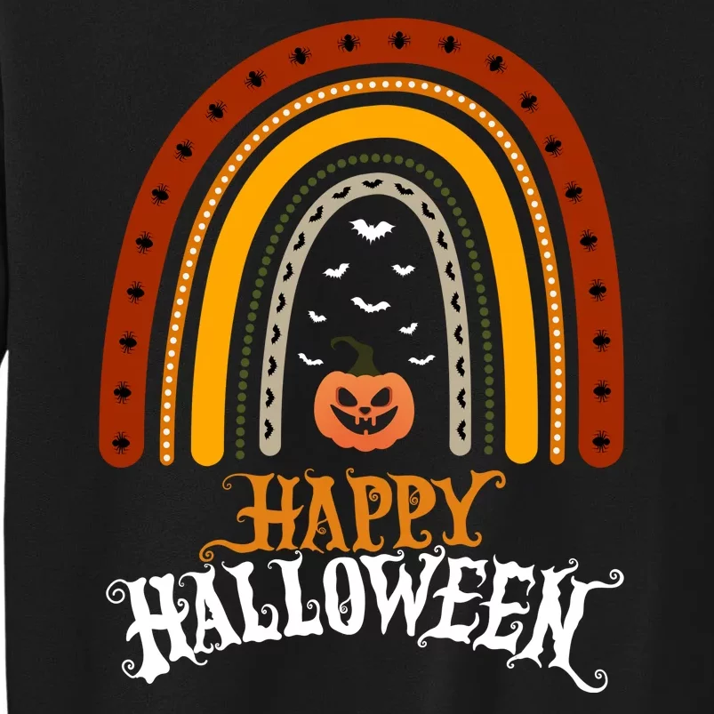 Happy Halloween Rainbow Pumpkin Sweatshirt