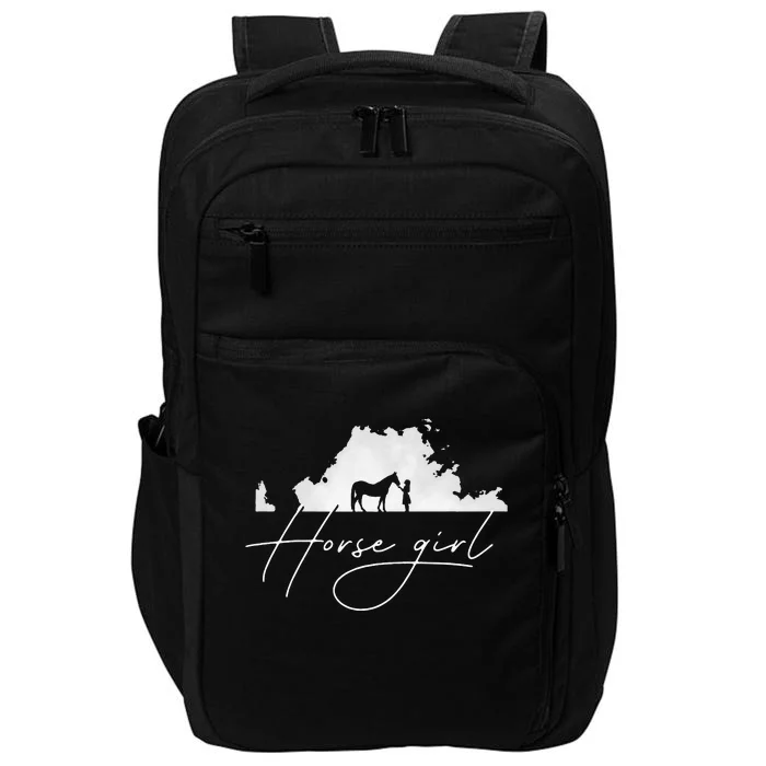 Horse Horseback Riding Apparel funny animal Impact Tech Backpack