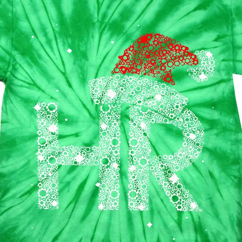 Hr Human Resource Jobs Funny Christmas Gift Tie-Dye T-Shirt