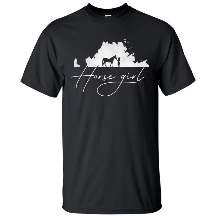 Horse Horseback Riding Apparel Horse Tall T-Shirt