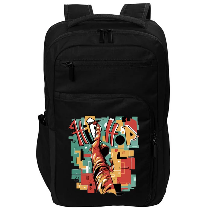 Hip Hop Retro Music Impact Tech Backpack