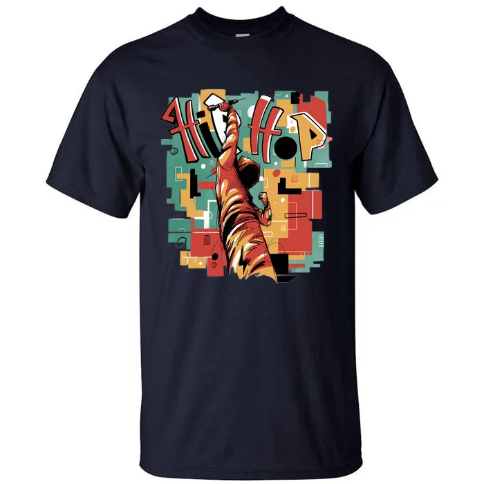 Hip Hop Retro Music Tall T-Shirt