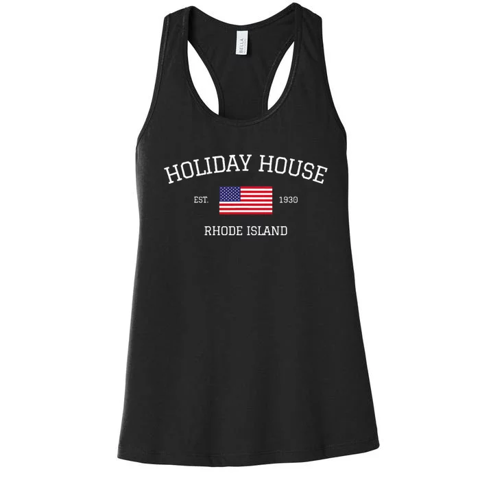 Holiday House Rhode Island Women's Racerback Tank