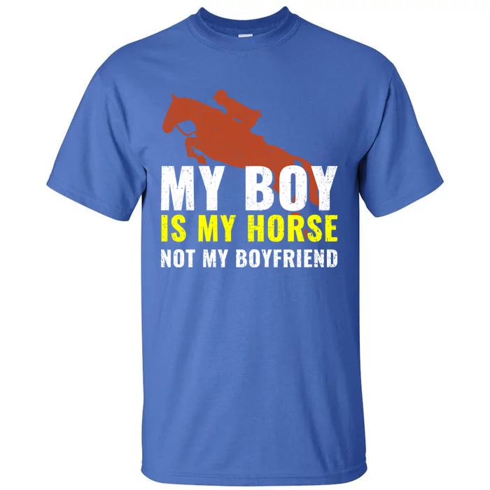 Horse Horseback Riding Gift Tall T-Shirt