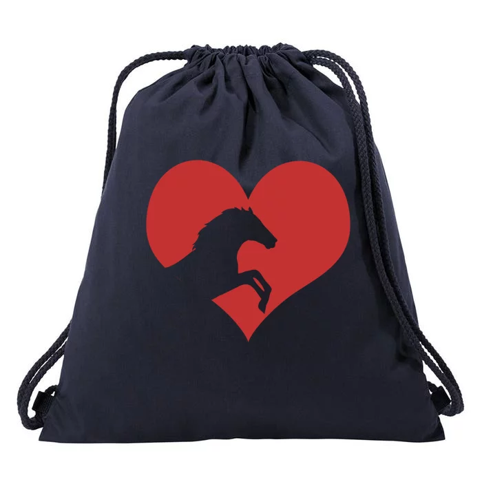 Horse Horseback Riding Gift Drawstring Bag