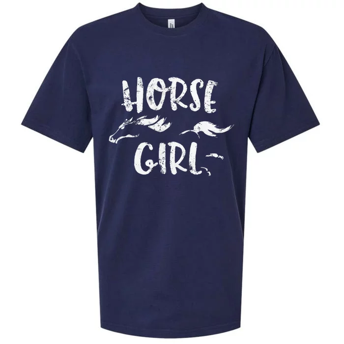 Horse Horseback Riding Equestrian Lover Gifts Sueded Cloud Jersey T-Shirt