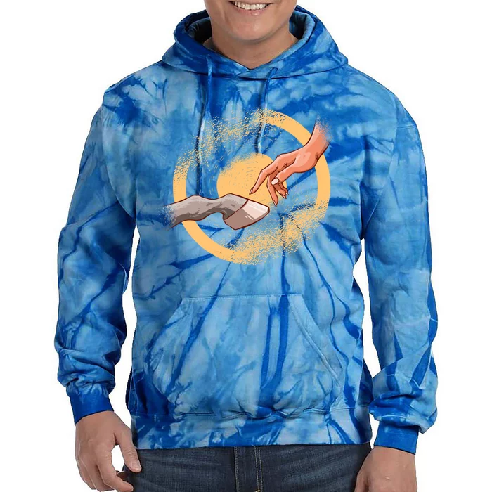 Horse Horseback Riding Gift Tie Dye Hoodie