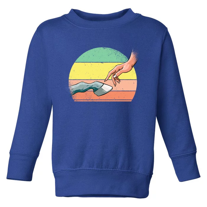 Horse Horseback Riding Gift Toddler Sweatshirt