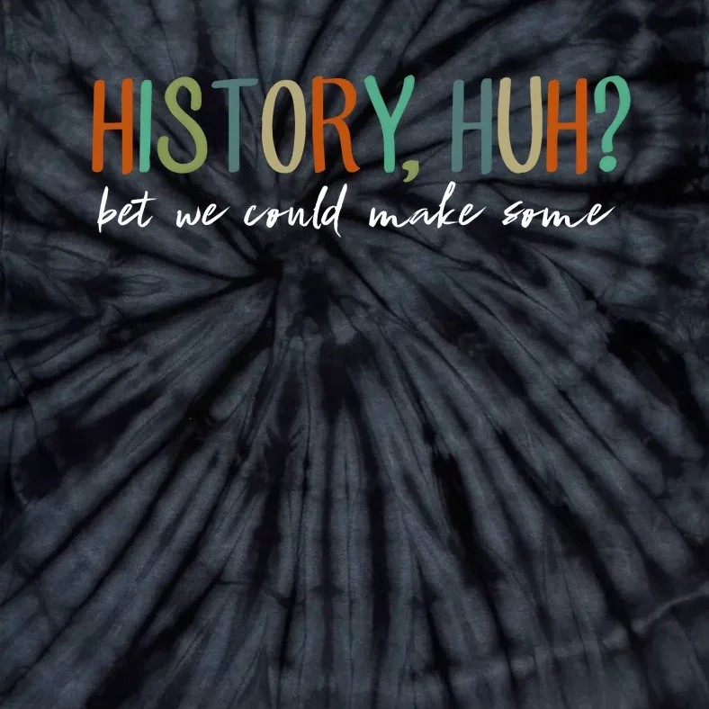 History Huh? Red White And Royal Blue Tie-Dye T-Shirt