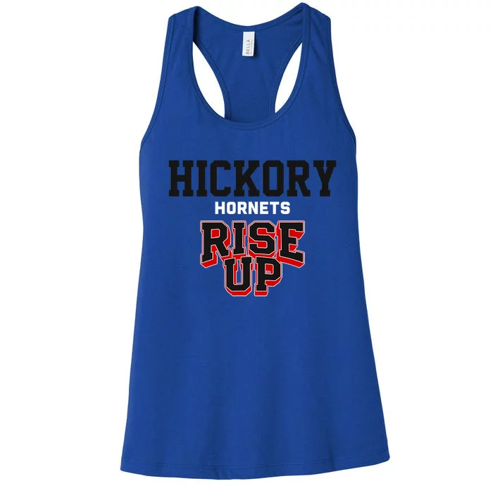 Hickory Hornets Rise Up Hs Women's Racerback Tank