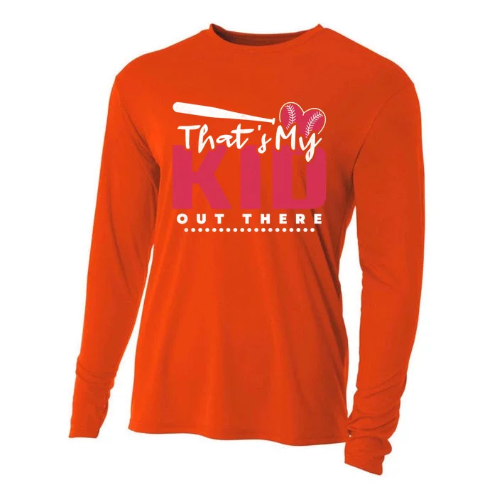 Hit Hard Run Fast Turn Left Baseball Gift Cooling Performance Long Sleeve Crew