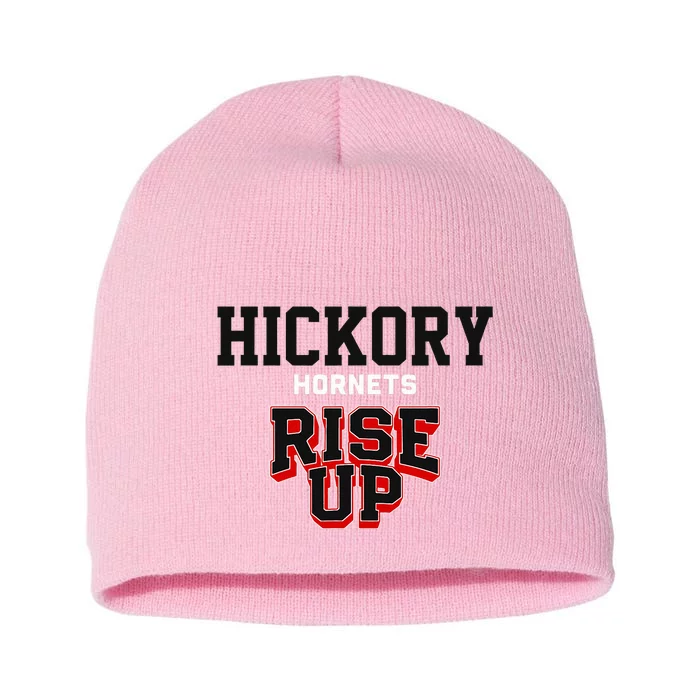 Hickory Hornets Rise Up Hs Short Acrylic Beanie