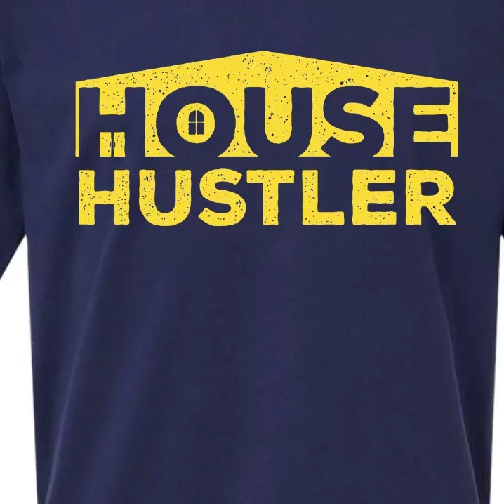 House Hustler Real Estate Agent Broker Investor Sueded Cloud Jersey T-Shirt