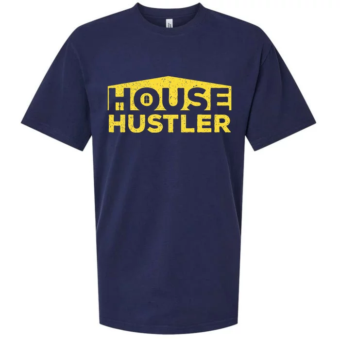 House Hustler Real Estate Agent Broker Investor Sueded Cloud Jersey T-Shirt