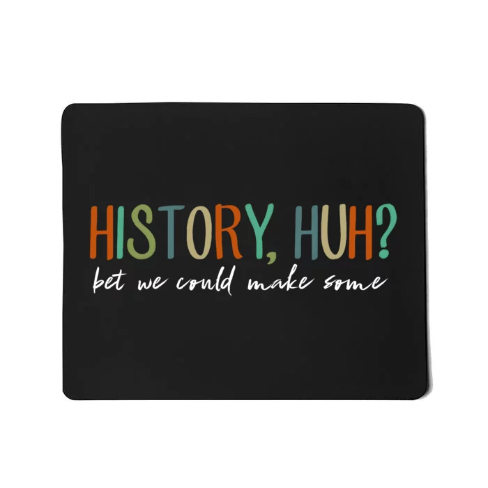 History Huh Red White And Royal Blue Mousepad