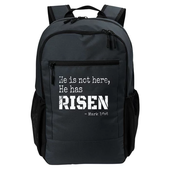 He Has Risen Jesus Easter Christian Gift Daily Commute Backpack