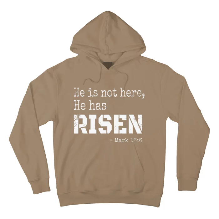 He Has Risen Jesus Easter Christian Gift Hoodie